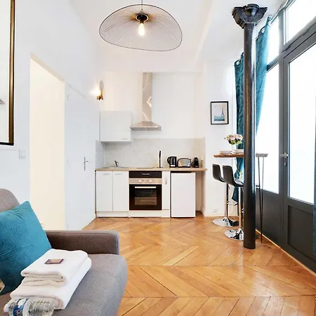 Cosy 2p - Alexandre Dumas 1r Apartman Párizs